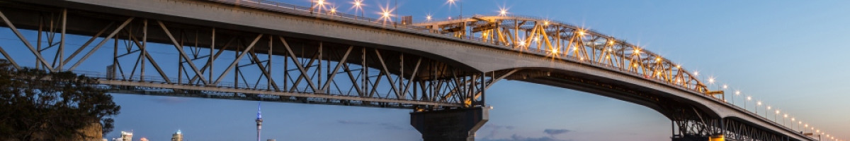 bridge at night